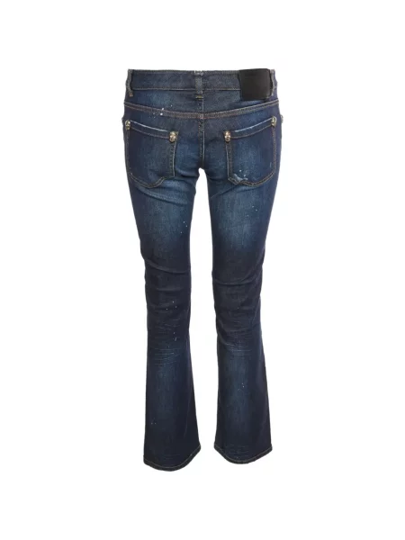 Blugi drepți Max Mara albastru