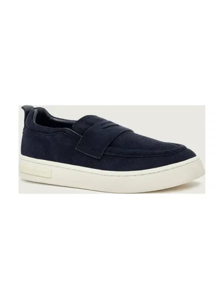 Pantofi Eax slip-on albastru