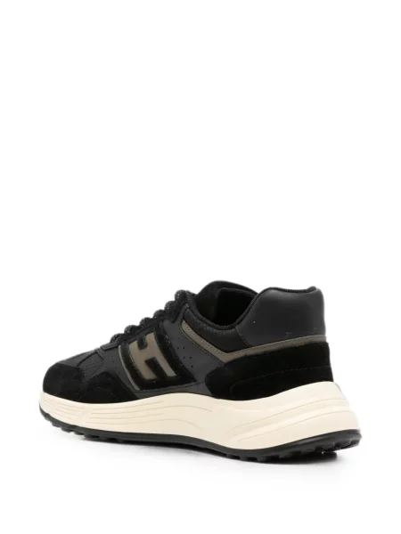 Sneakerși Hogan cu autograf negru