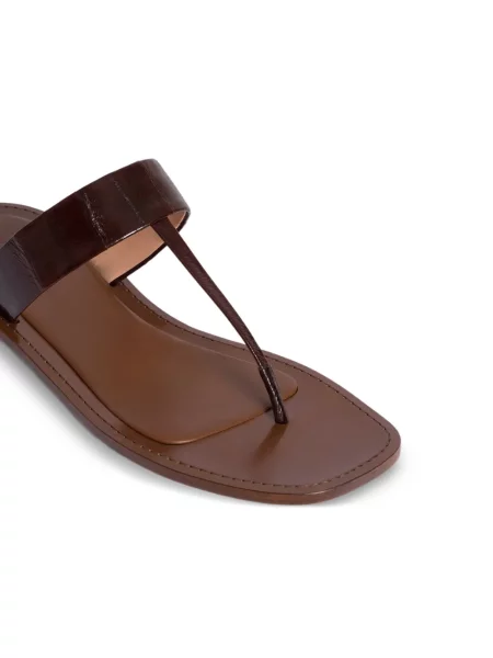 Chiloți tanga Alberta Ferretti maro