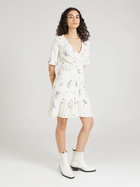 VERO MODA Ruha VMPAGE világos / világoskék / barna / sárga bézs