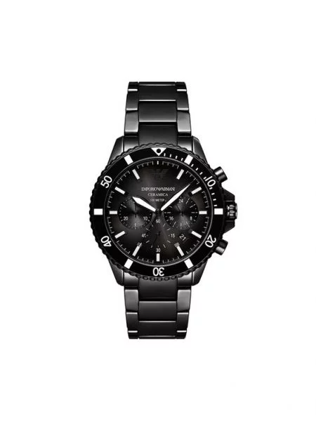 Satovi Emporio Armani crna