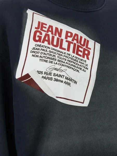 Hanorac Jean Paul Gaultier cu imagine albastru
