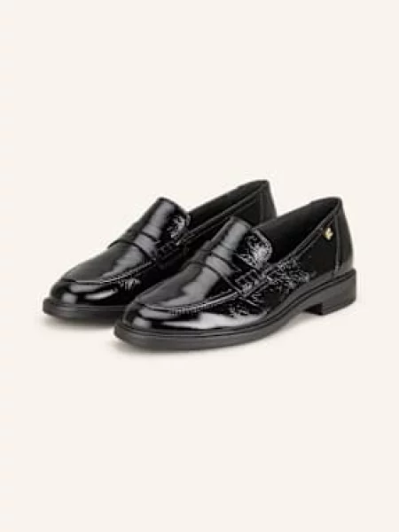 Paul Green Penny Loafers schwarz czarne