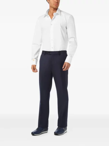 Pantaloni Billionaire cu dungi albastru