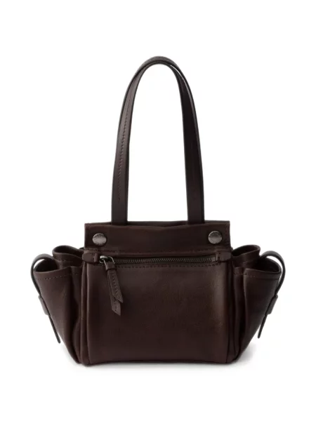 Geantă shopper Prada maro