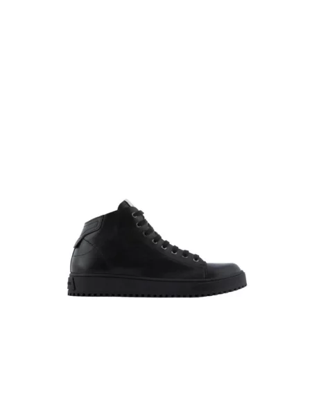 Sneakersy Emporio Armani skórzane czarne