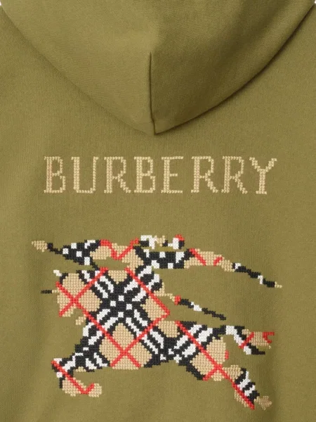 Hoodie Burberry πράσινο