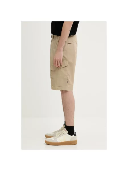 Szorty Fjällräven casual beżowe