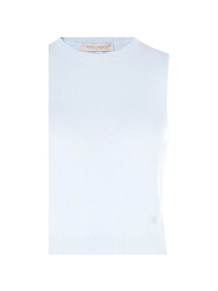 Top Rinascimento albastru