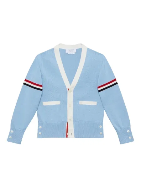 Kardigan dziecięcy Thom Browne niebieski