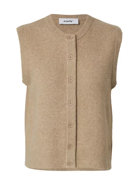 Everly® Vestă tricotată bej