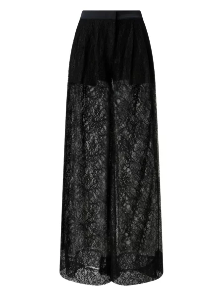 Pantaloni Pinko din dantelă albastru