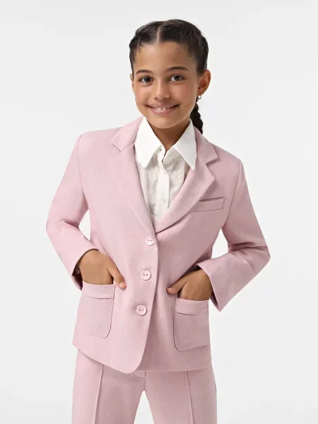 Дитячий Піджак Braska вовна/поліестер рожевий