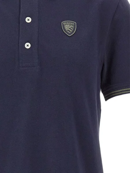 Tricou polo Blauer albastru