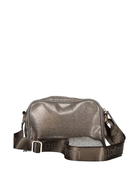 Crossbody torbica Laura Biagiotti s autogramom siva