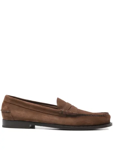 Pantofi loafer Church's din piele de căprioară maro