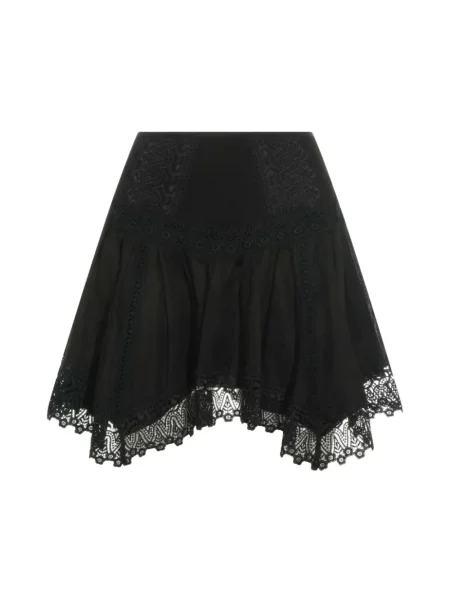 Spódnica mini Charo Ruiz Ibiza koronkowa czarna