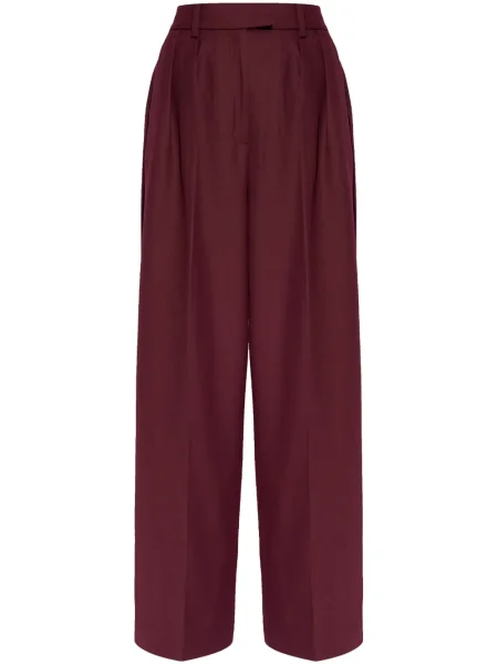 Pantaloni Anine Bing roșu