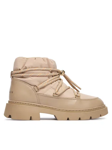 Байкерские дутики Inuikii бежевые