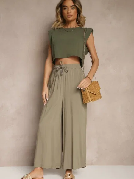Pantaloni Natisetia bej