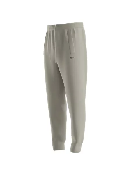 Pantaloni sport Boss cu broderie