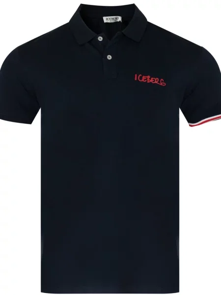 Teniși Iceberg cu toc jos negru