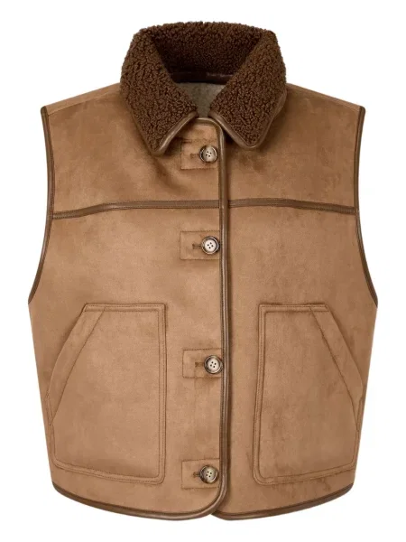 Vestă Studio Tomboy maro