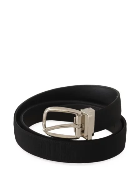 Cu centură curea Dolce & Gabbana din piele negru