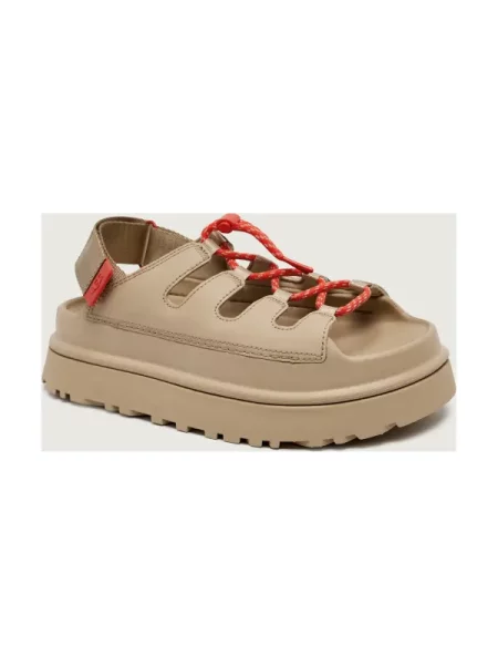 UGG De piele sandale W GOLDENGLOW TOGGLE maro