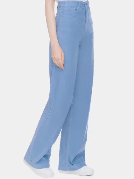 Emporio Armani Прямі джинси блакитний