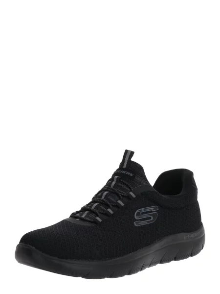 SKECHERS Slip-on Summits γκρι μαύρο