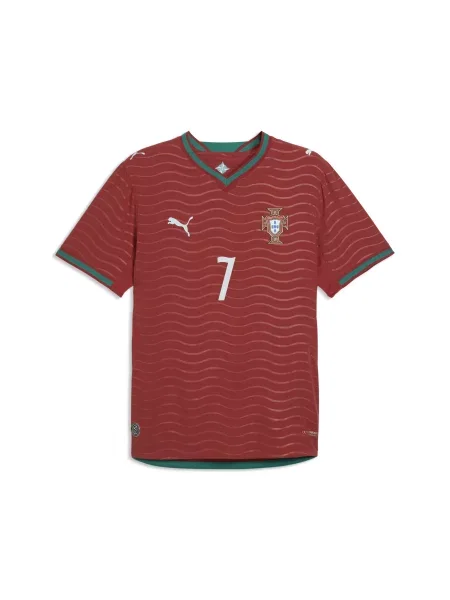 PUMA autentyczna koszulka domowa zawodnika reprezentacji Portugalii Akcesoria S czerwony