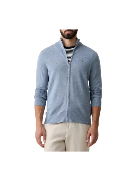 Pulover Tommy Hilfiger albastru