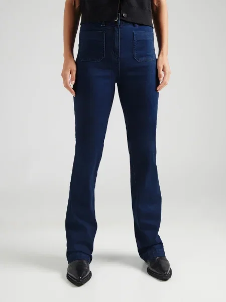 Morgan Blugi Bleumarin Bootcut Fit albastru