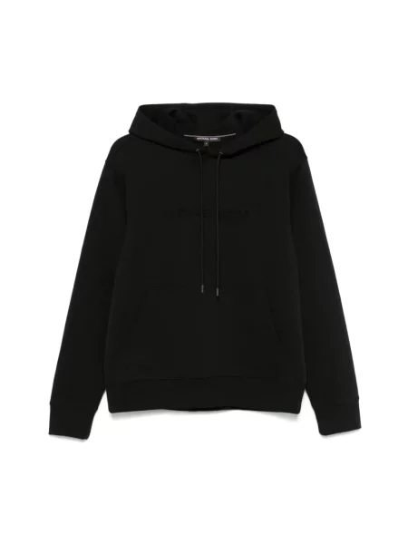 Bluza z kapturem Michael Kors z kapturem z logo czarna
