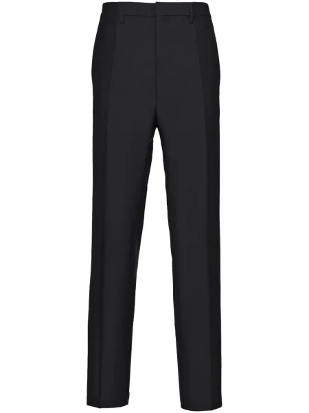 Pantaloni Prada cu dungi negru