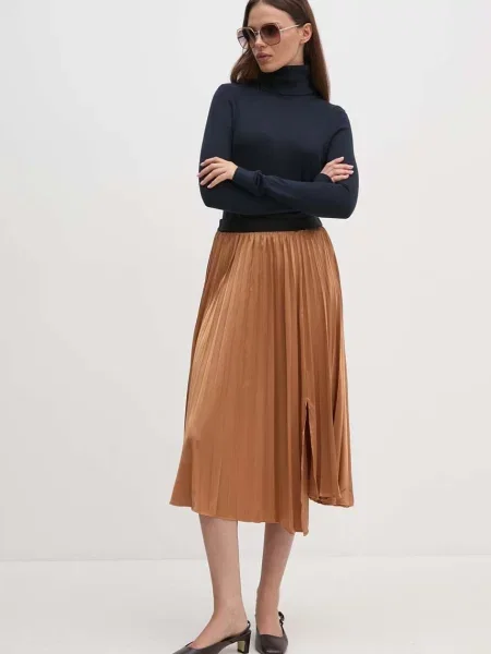 Golf lekki lniany golf Lauren Ralph Lauren niebieski