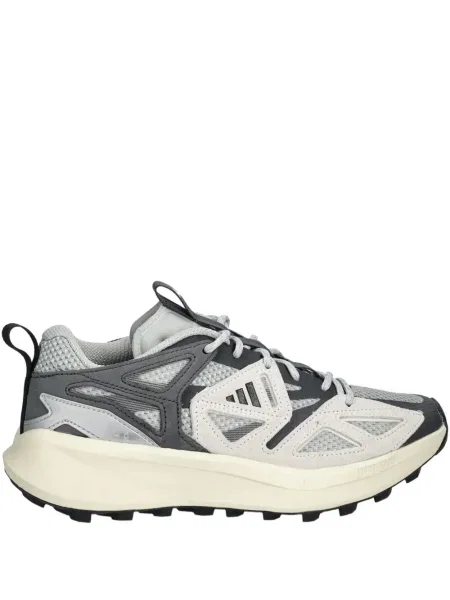 Spodnie cargo Adidas z kapturem z autografem do biegania białe