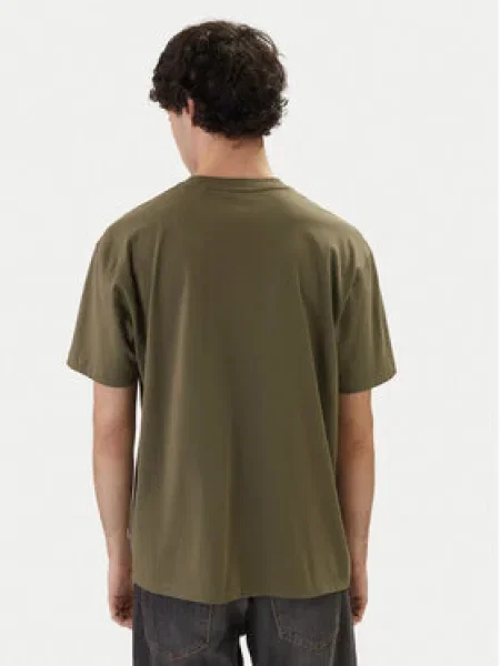 Krátke tričko Guess Jeans khaki