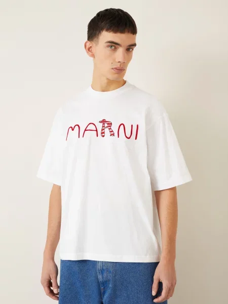 Marni Koszulka weiss biała