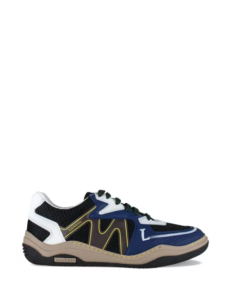 Sneakerși Lanvin cu autograf negru