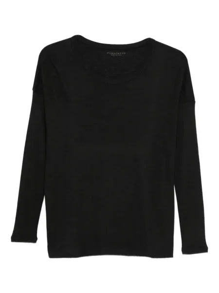 Tricou Purotatto lung negru