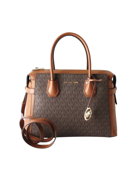 Torebka Michael Kors z paskiem brązowa