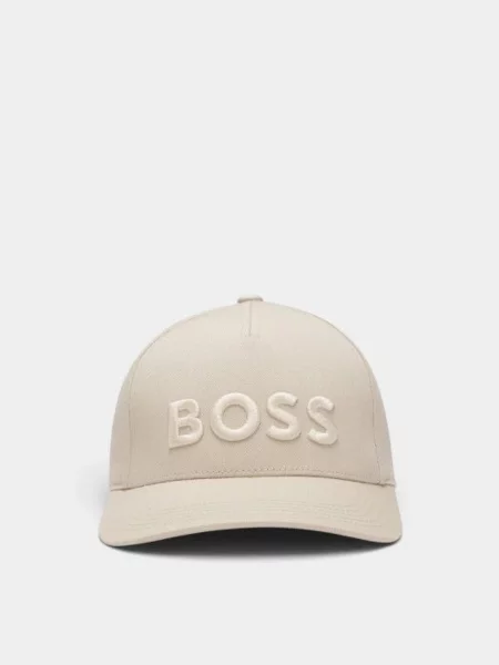Кепка Boss бежевая