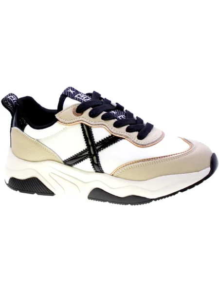 Pantofi Munich alb