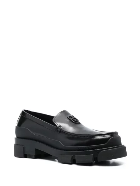 Loaferiai Givenchy su autografu juoda