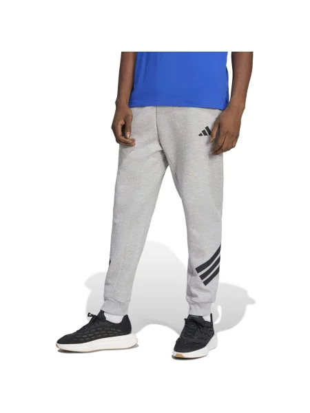 Adidas Teplákové nohavice Future Icons sivá