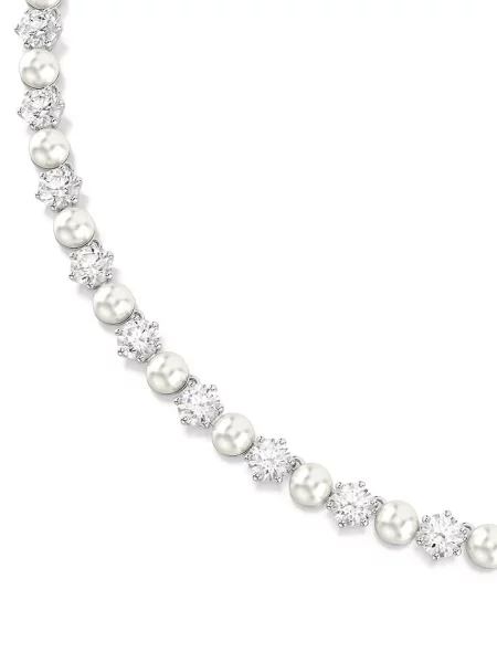 Swarovski colier MATRIX argintiu