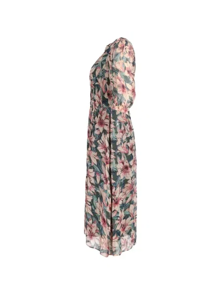 Rochie Ba&sh cu model floral cu imagine de costum roz